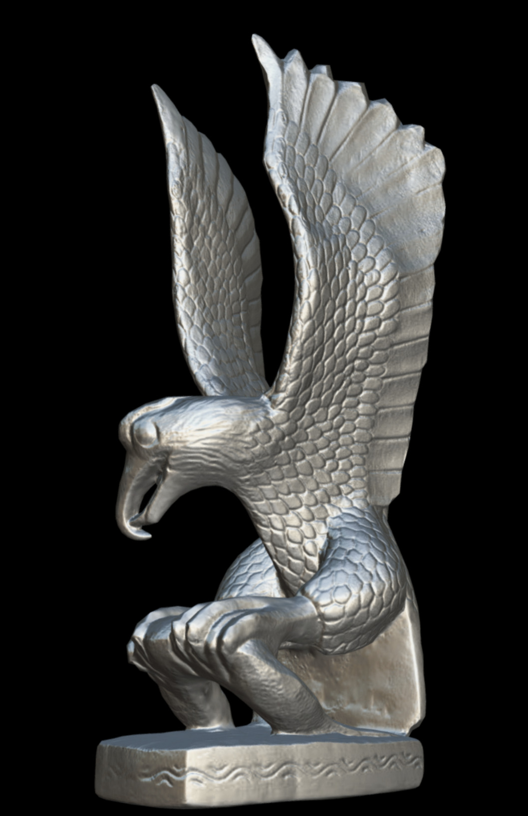 Poise Of Glory Low-poly 3D model_11