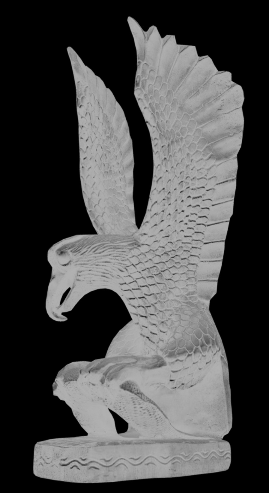 Poise Of Glory Low-poly 3D model_8