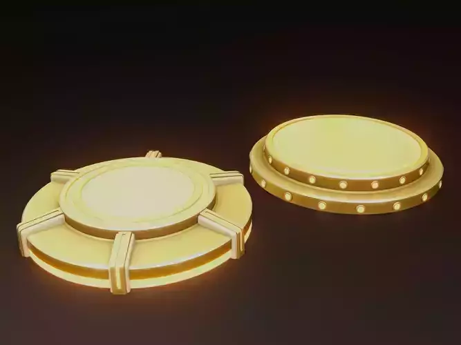 Prize Stands - For Virtual Casino Games 3D model