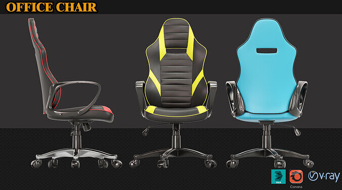 OFFICE CHAIR  3D model 2