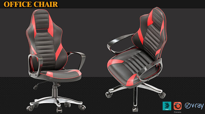 OFFICE CHAIR  3D model 6