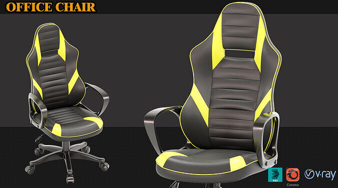 OFFICE CHAIR  3D model 5