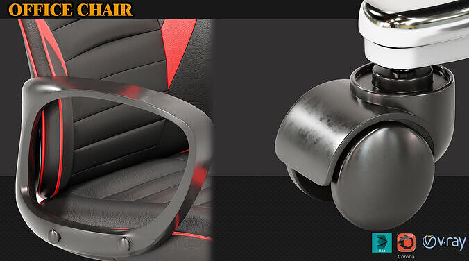 OFFICE CHAIR  3D model 7