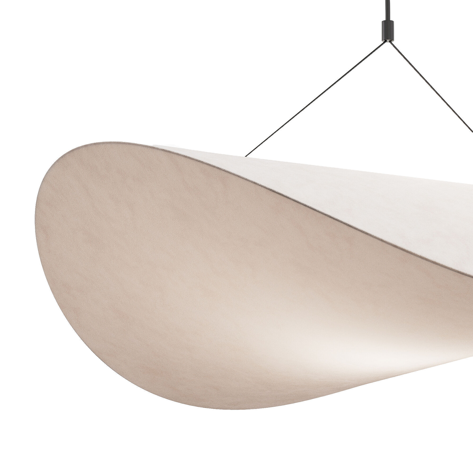 tense Pendant light 3D model_2