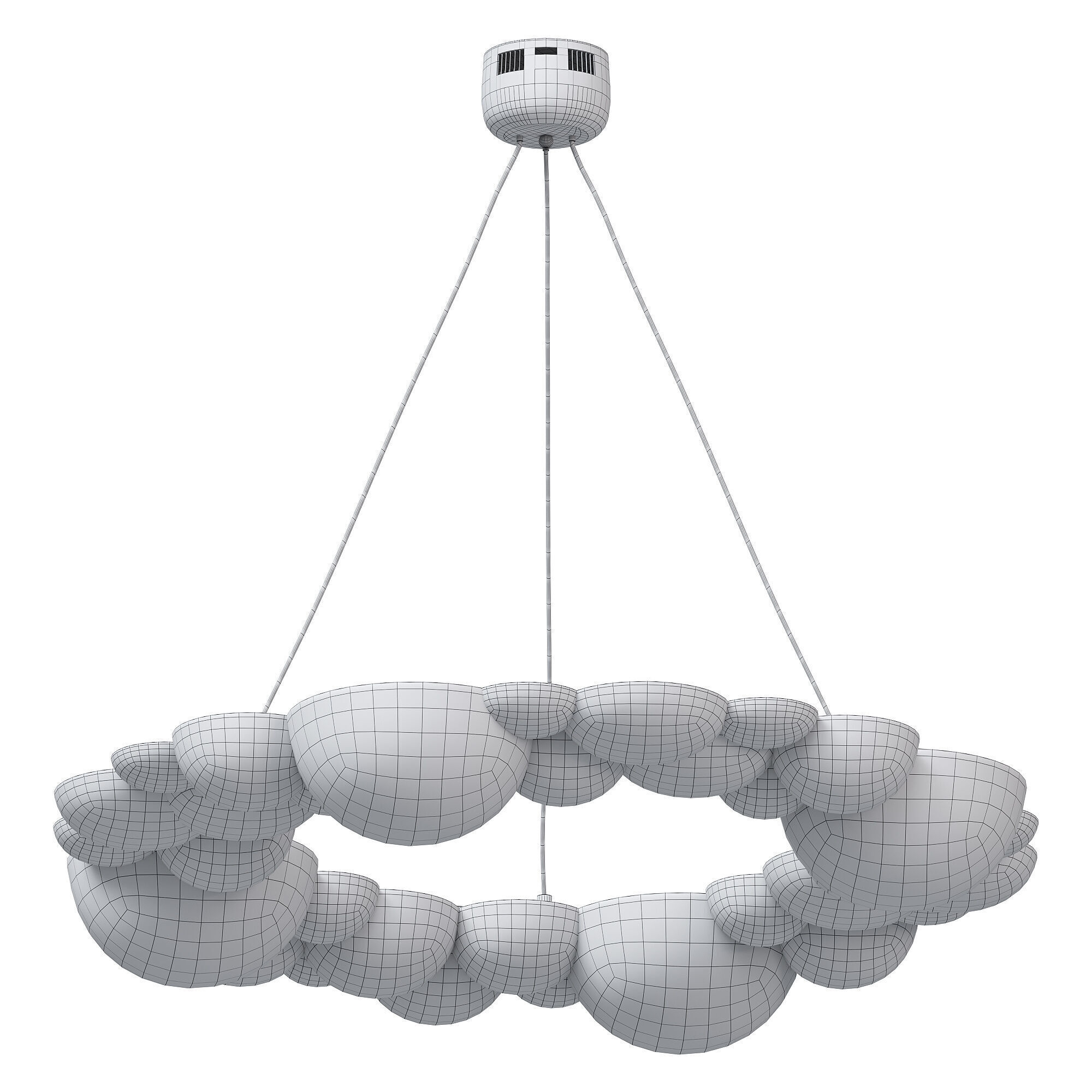 ODDLY Chandelier 3D model_2