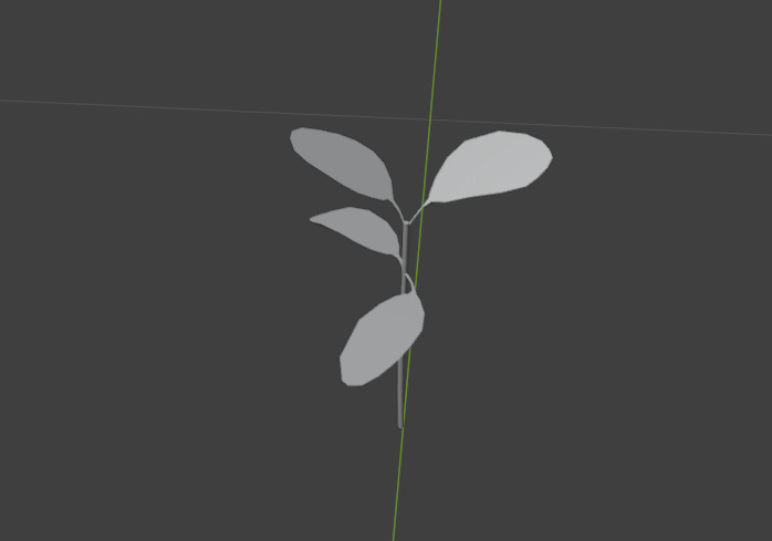 10 type of Plant Grass collection 3D model_6