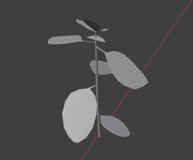 10 type of Plant Grass collection 3D model_23