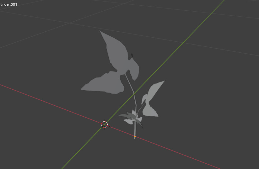 10 type of Plant Grass collection 3D model_33