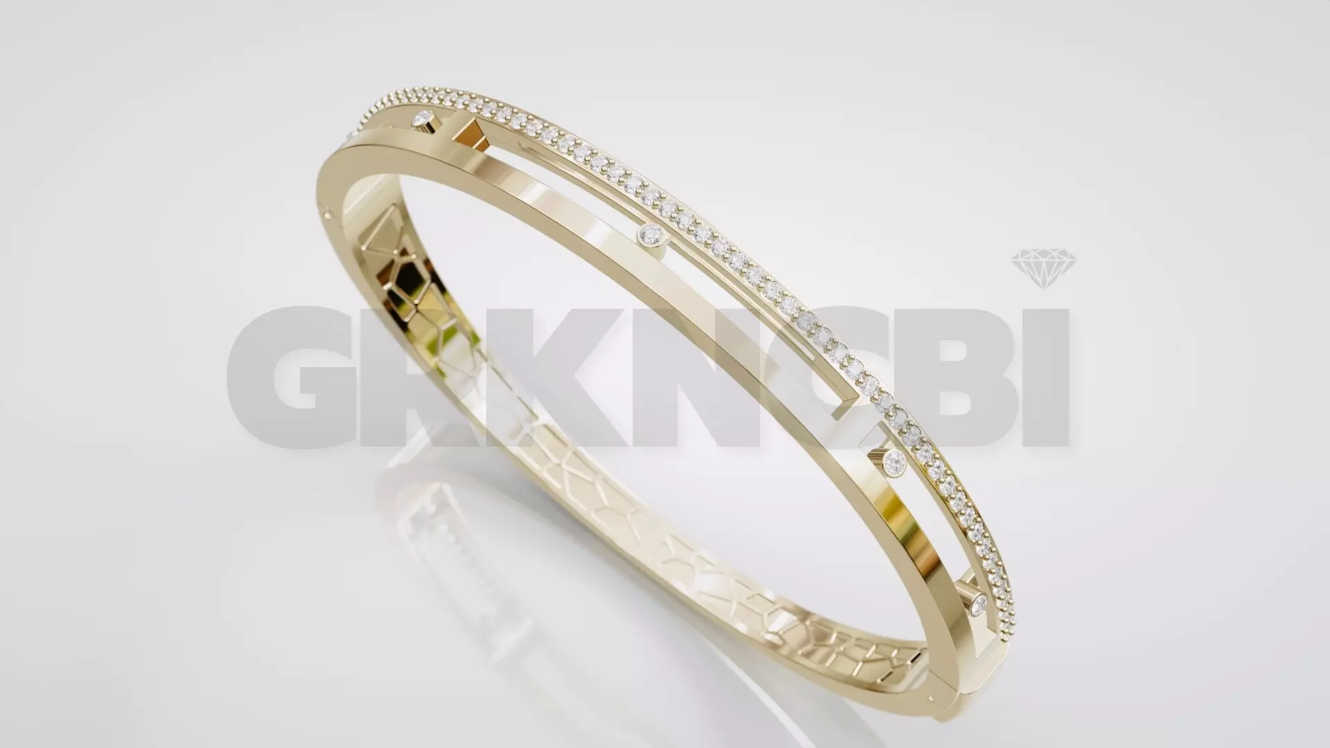 Jewelry Messika Move Bracelet Model M-06 Free 3D print model