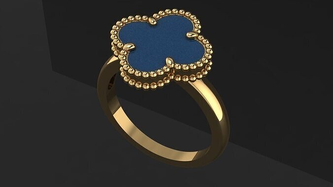 Ring Van Cleef 3D print model