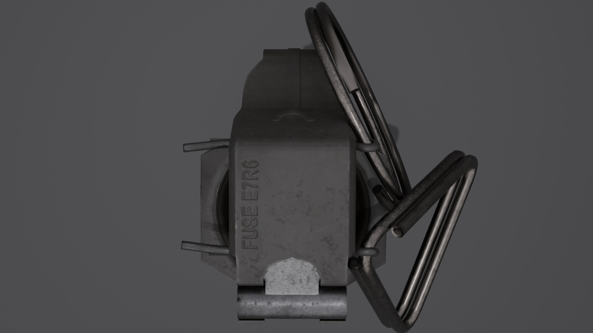 M84 Flashbang Grenade 3D model_5