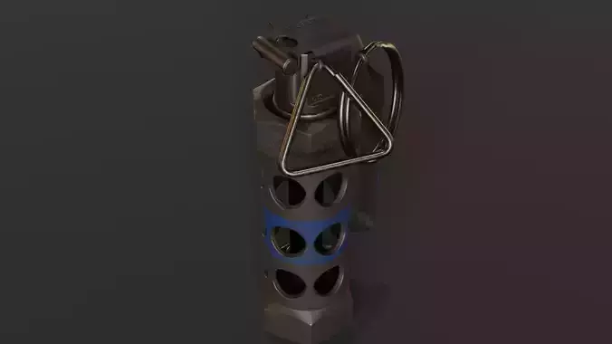 M84 Flashbang Grenade 3D model