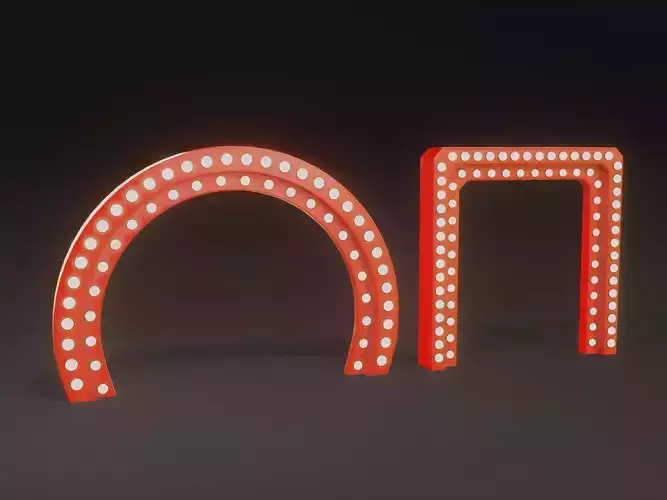 Casino Arches - For Virtual Casino Games 3D model