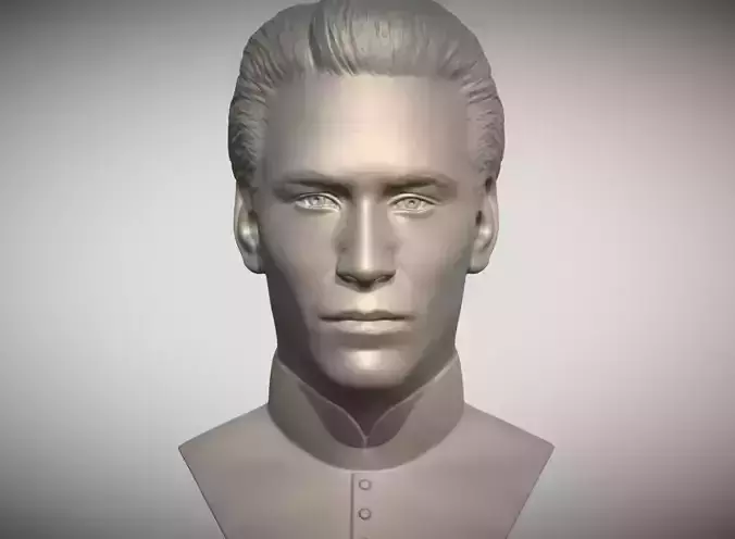 Neo Keanu Reeves from Matrix bust 3D print model