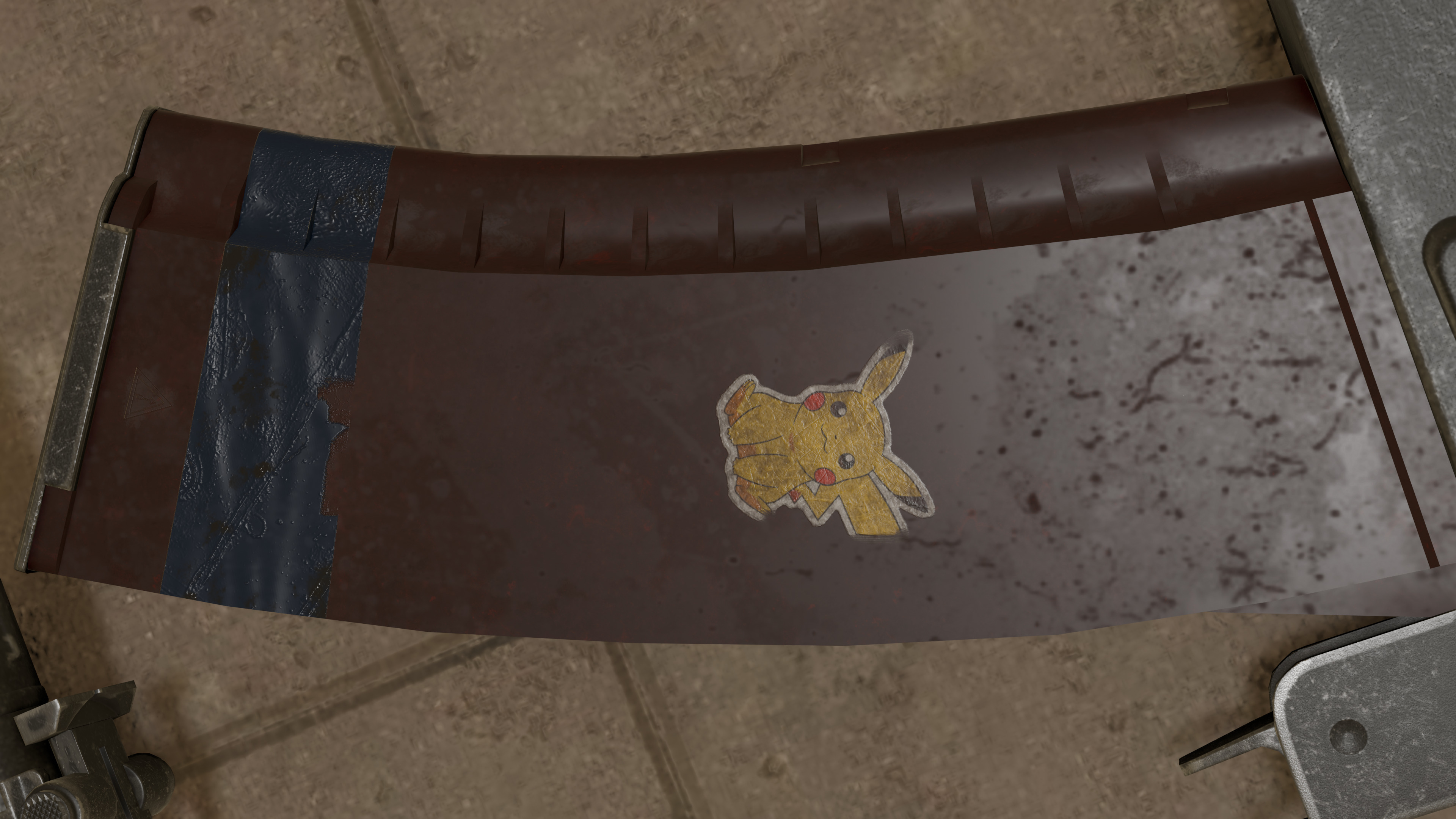 AK-74 Kalashnikov Rifle 3D model_3