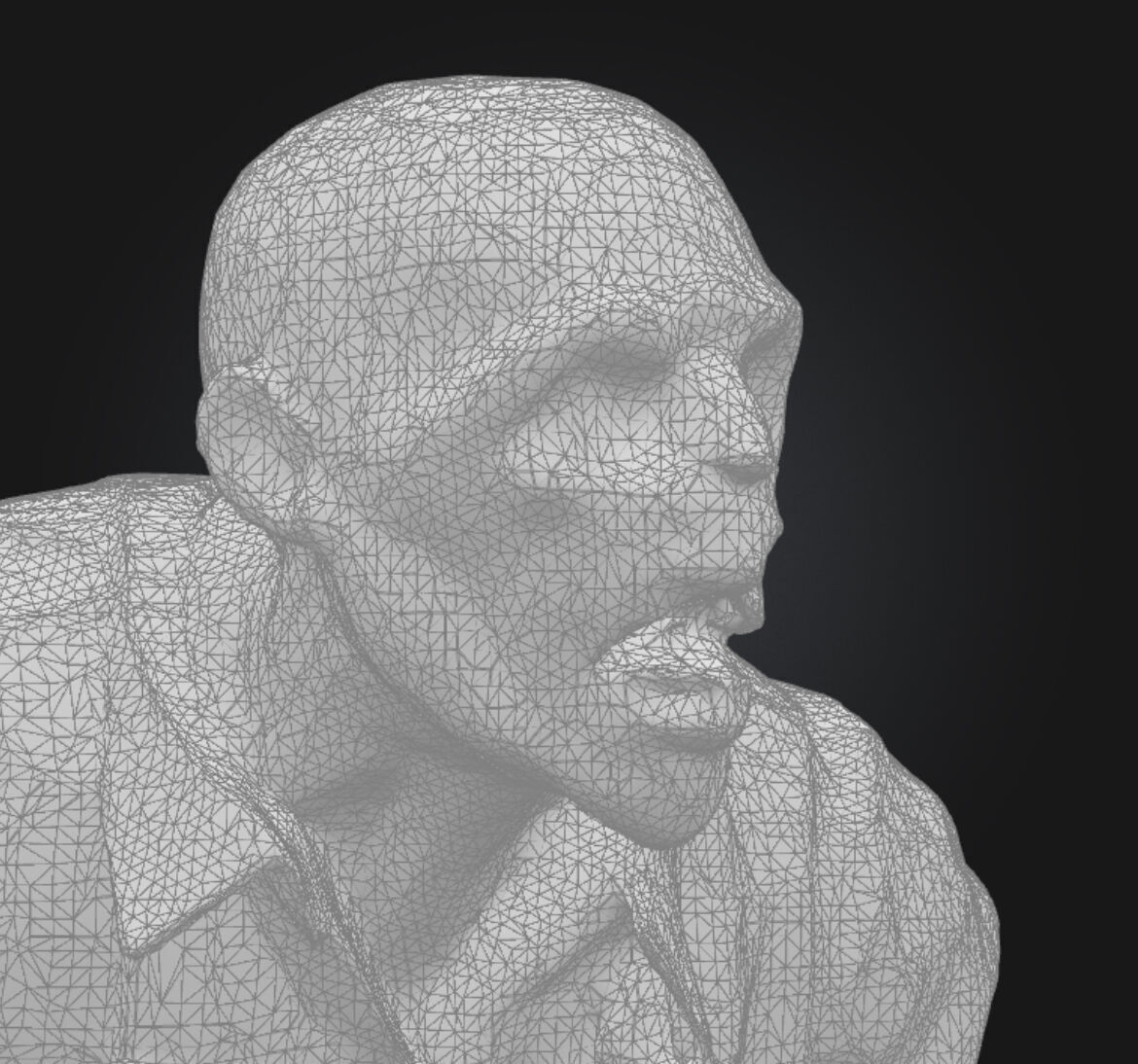 Huge WW2 Zombie 3D model_20