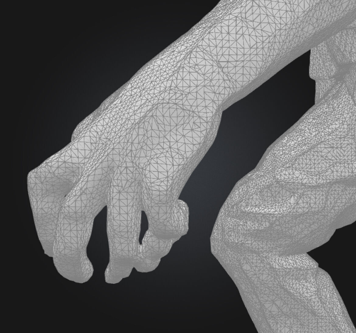 Huge WW2 Zombie 3D model_21