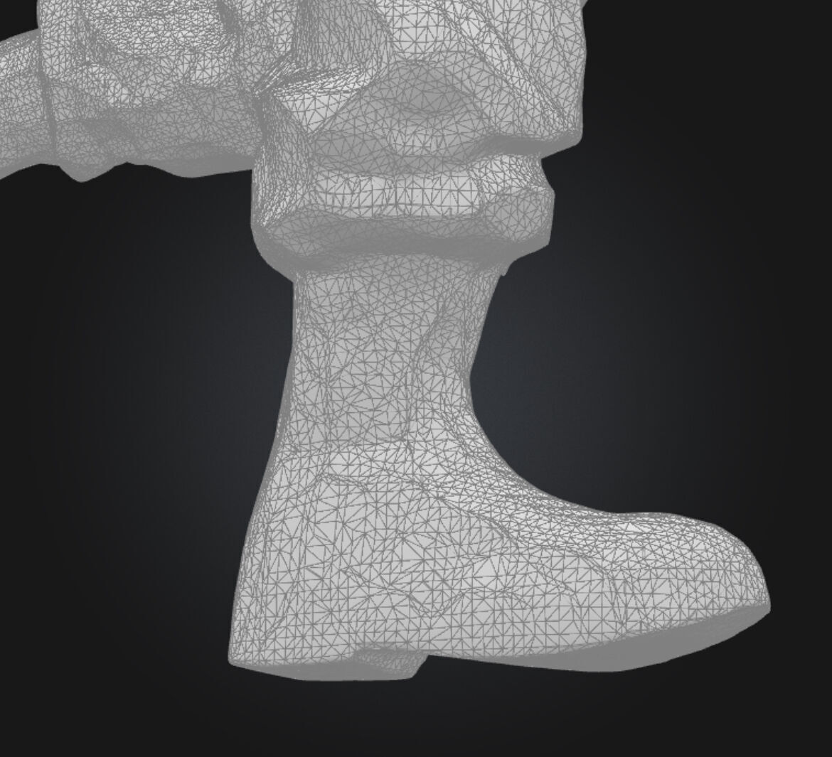 Huge WW2 Zombie 3D model_22