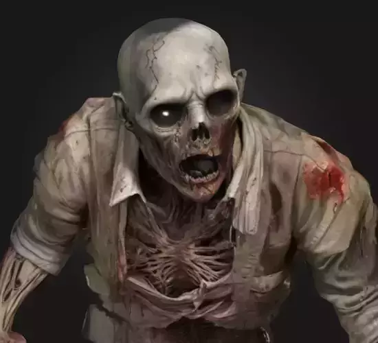 Huge WW2 Zombie