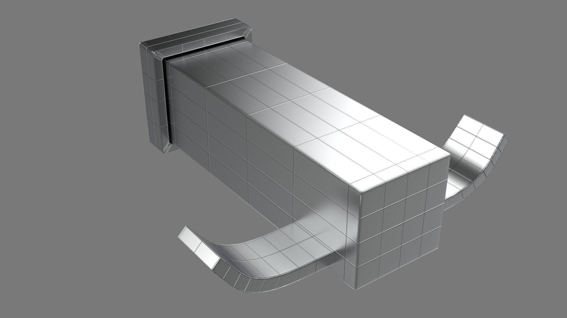 Hook Models Asset pack - Total 18 Models Low-poly 3D model_15