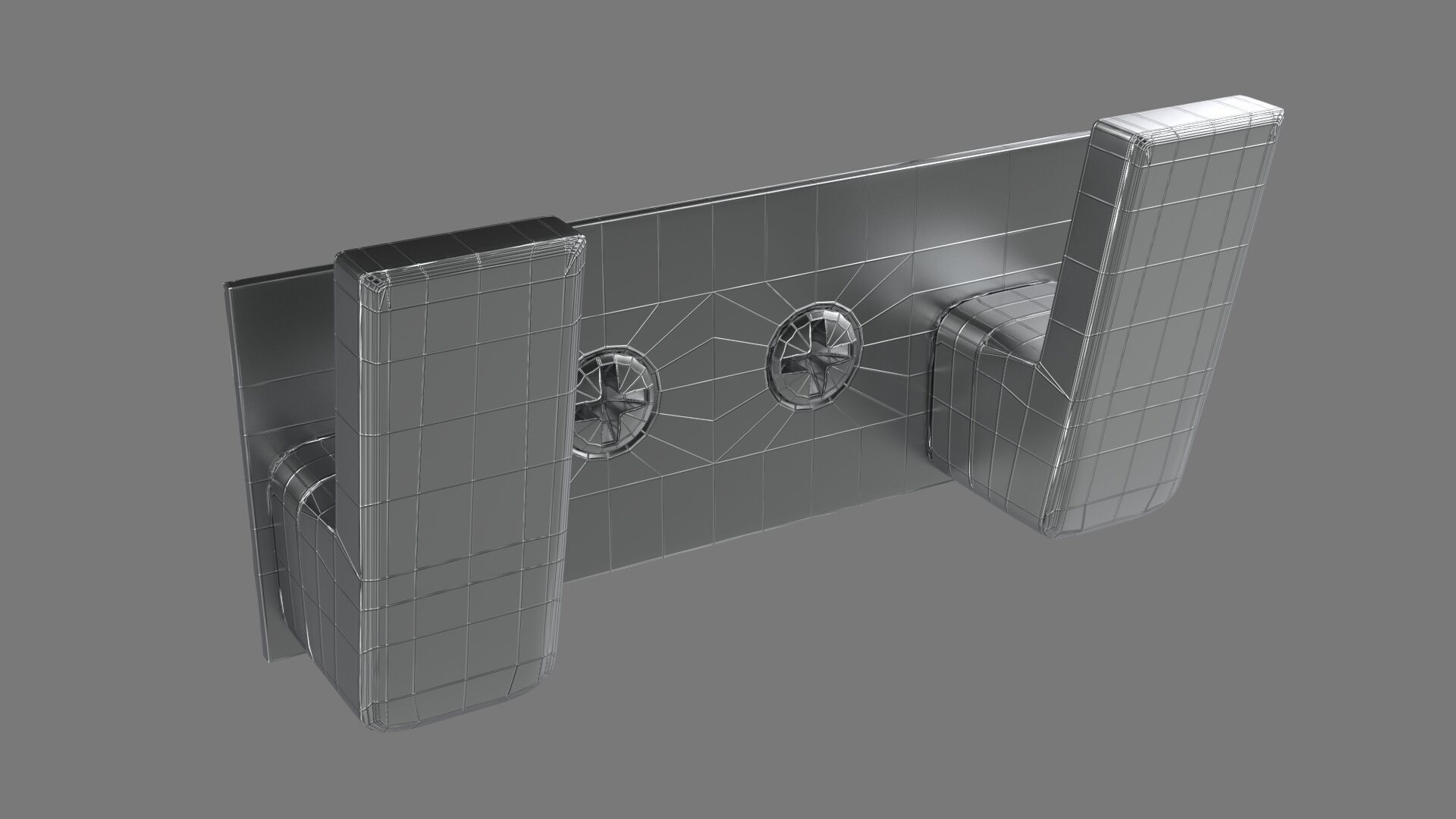 Hook Models Asset pack - Total 18 Models Low-poly 3D model_68