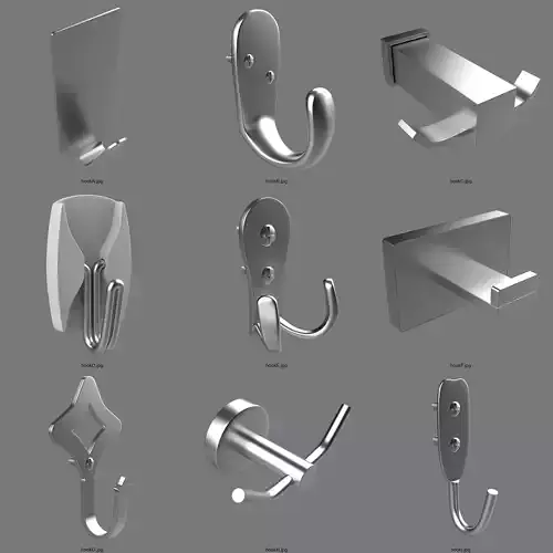 Hook Models Asset pack - Total 18 Models