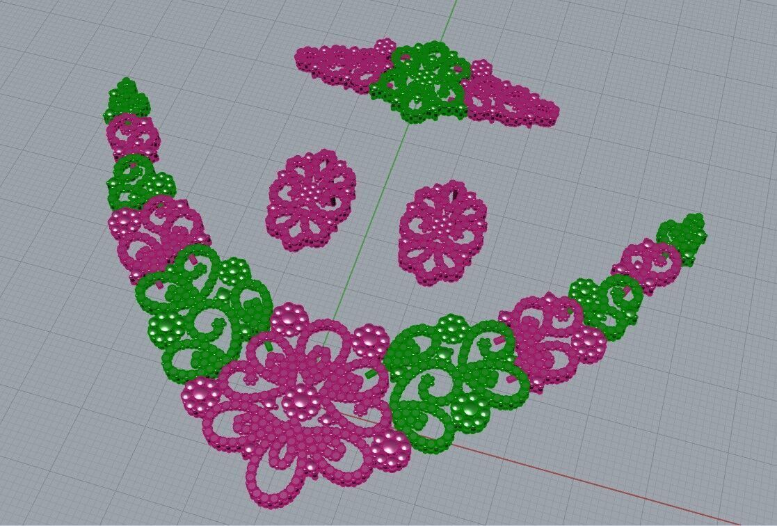 Gold Set  3D print model_3