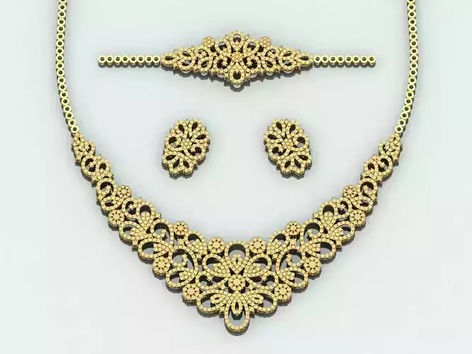 Gold Set  3D print model