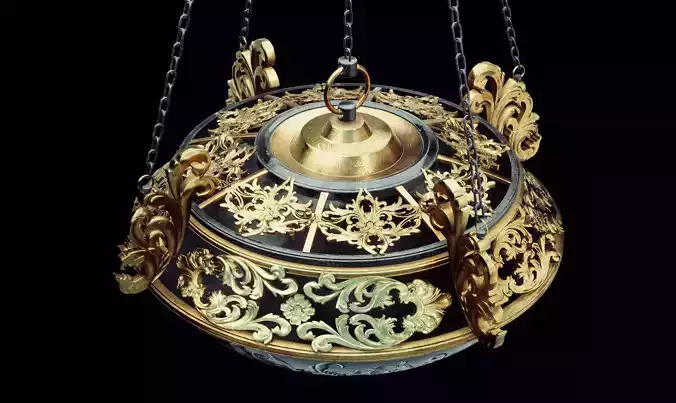 Classical Incense Burner 3D model