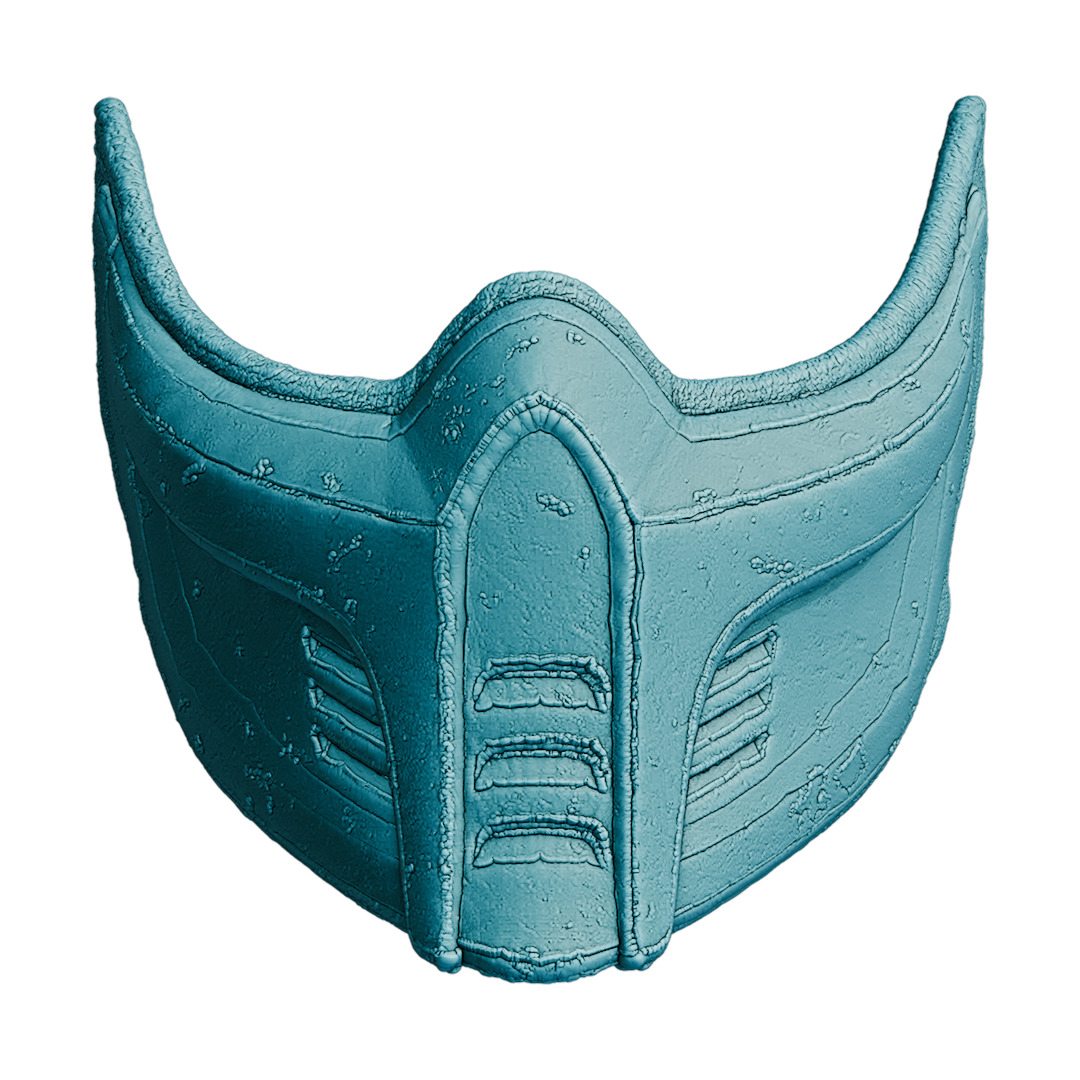 Brothers Keeper Mask - Ultra-Detailed King of Ice 3D Model 3D print model_3