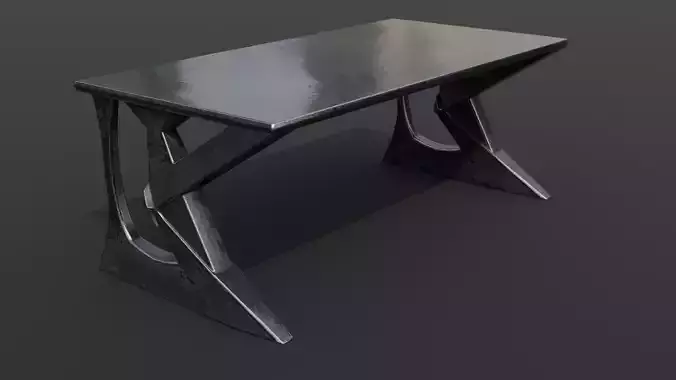 Post Apocalyptic Computer Desk