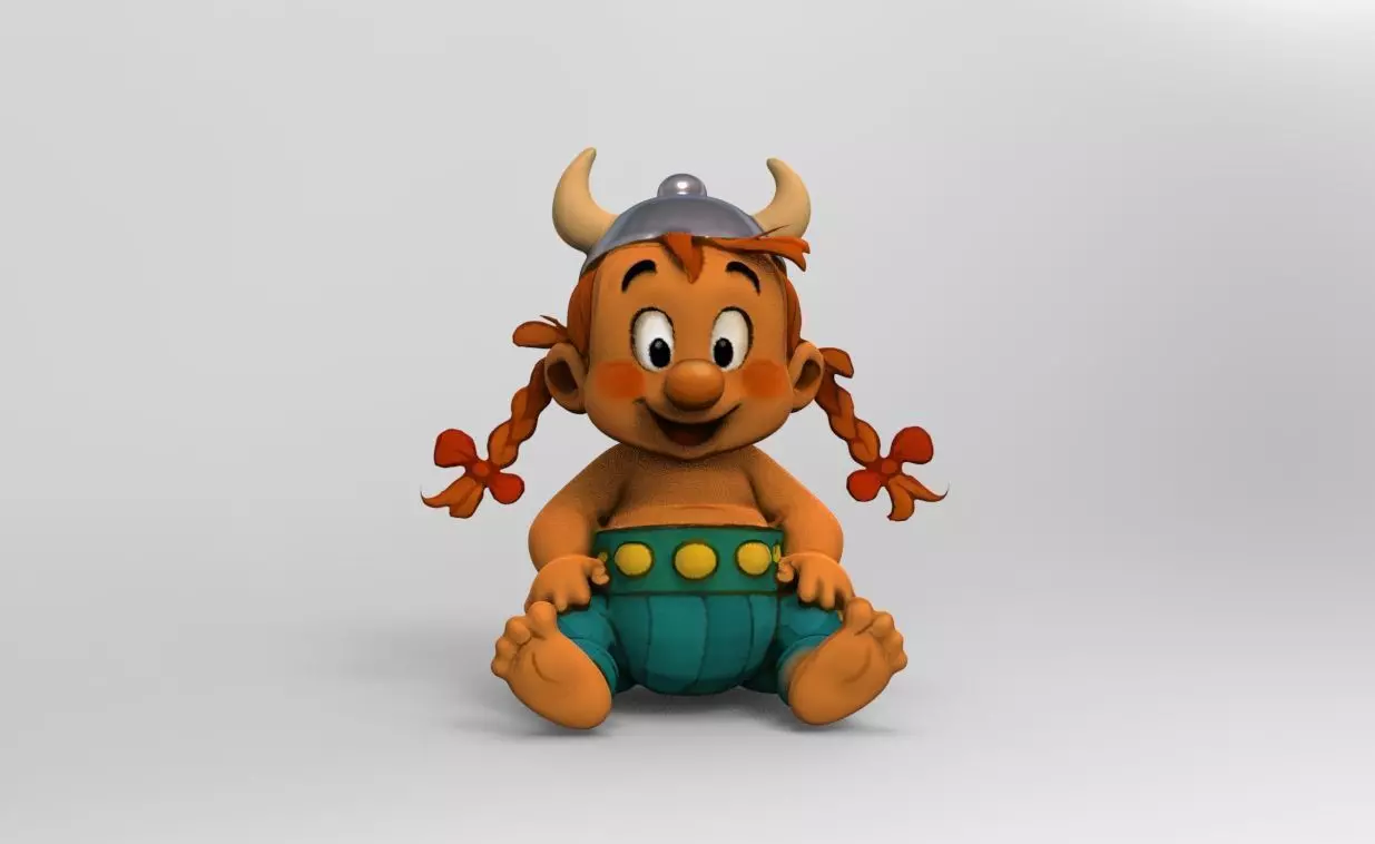 BABY OBELIX 3D print model