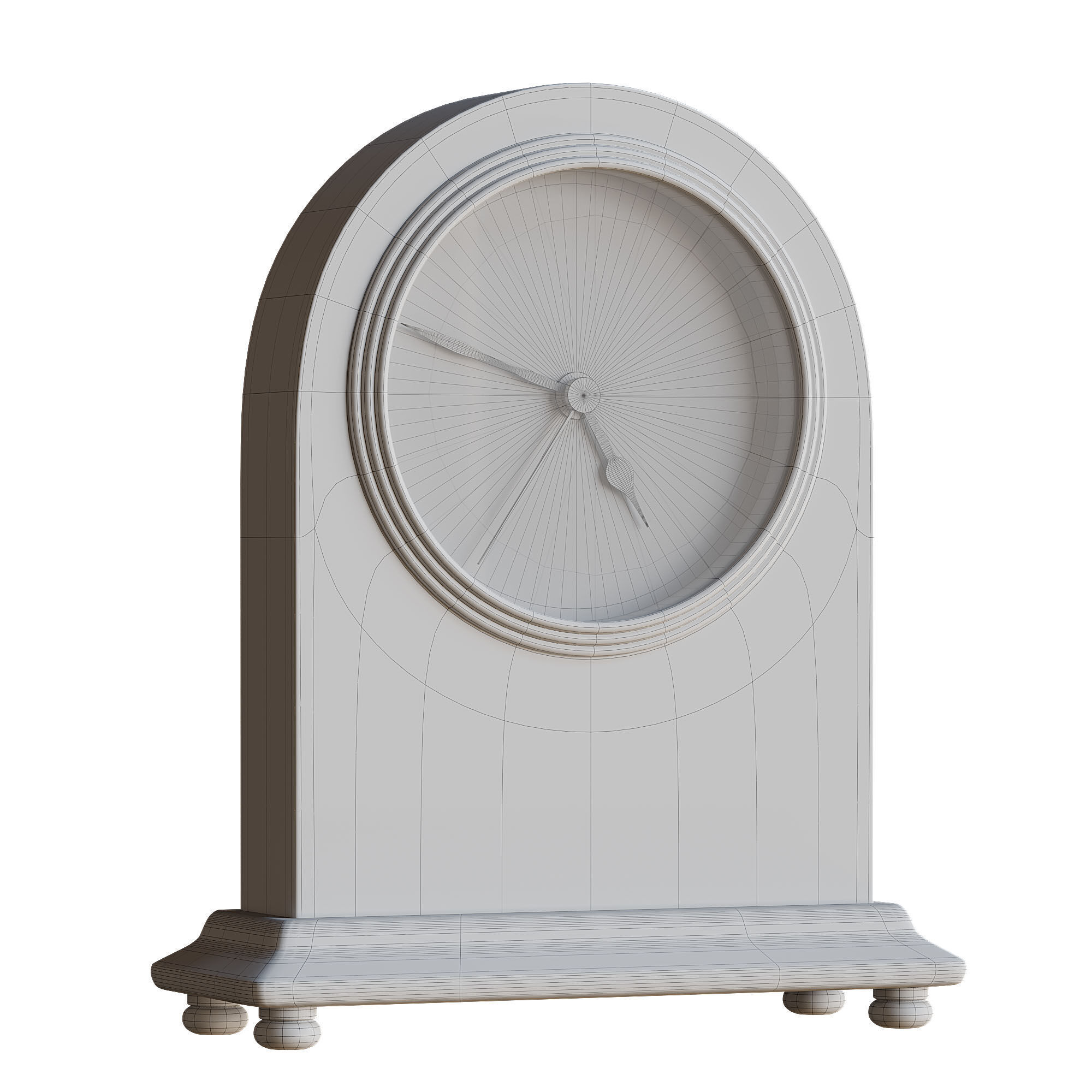 Howard Miller Bedford Table Clock 3D model_6