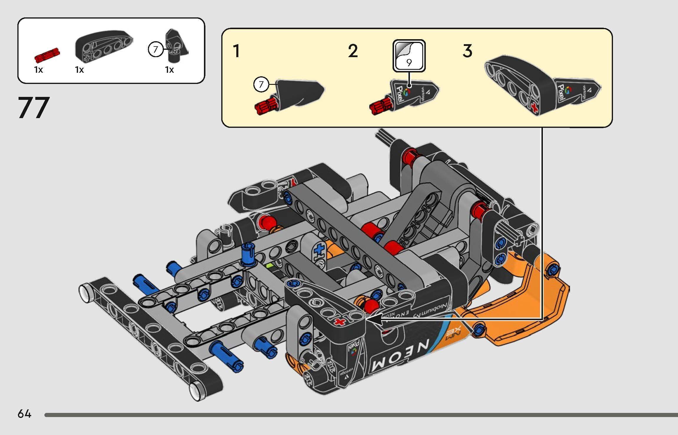 TwindBricks3D - 42166 NEOM McLaren Extreme E Race Car 3D print model_59
