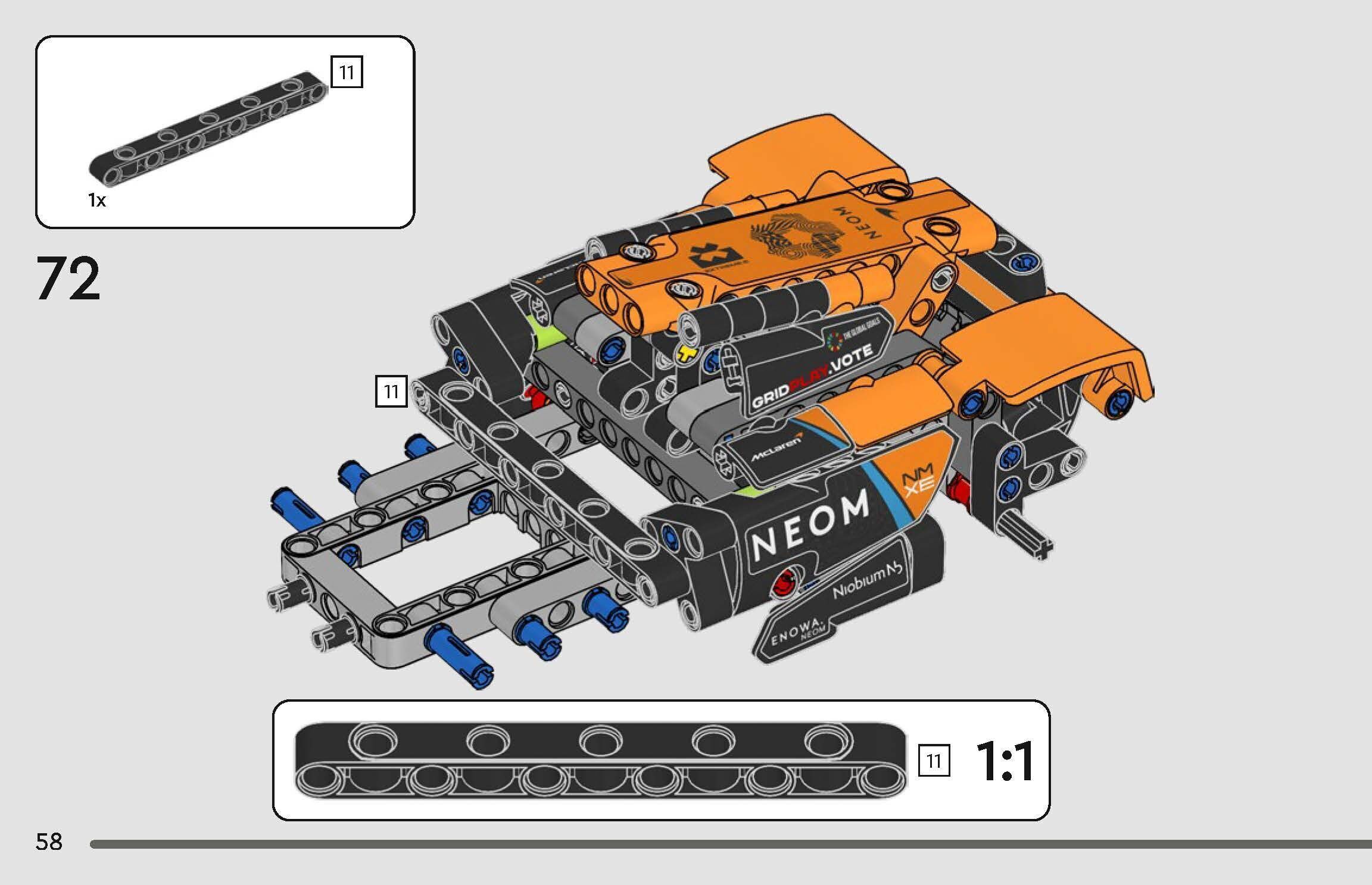 TwindBricks3D - 42166 NEOM McLaren Extreme E Race Car 3D print model_51