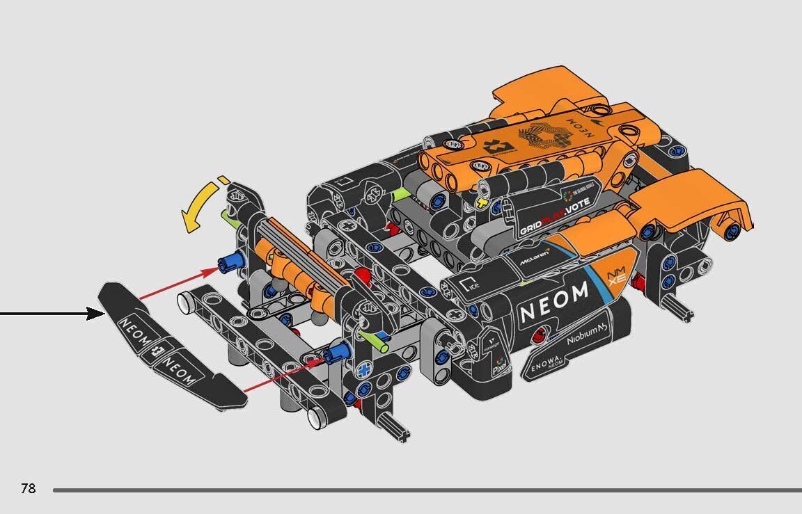 TwindBricks3D - 42166 NEOM McLaren Extreme E Race Car 3D print model_71