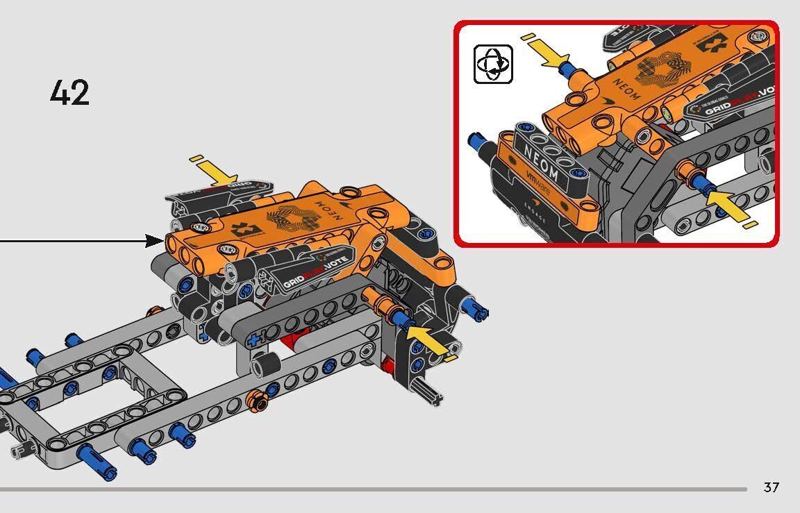 TwindBricks3D - 42166 NEOM McLaren Extreme E Race Car 3D print model_35