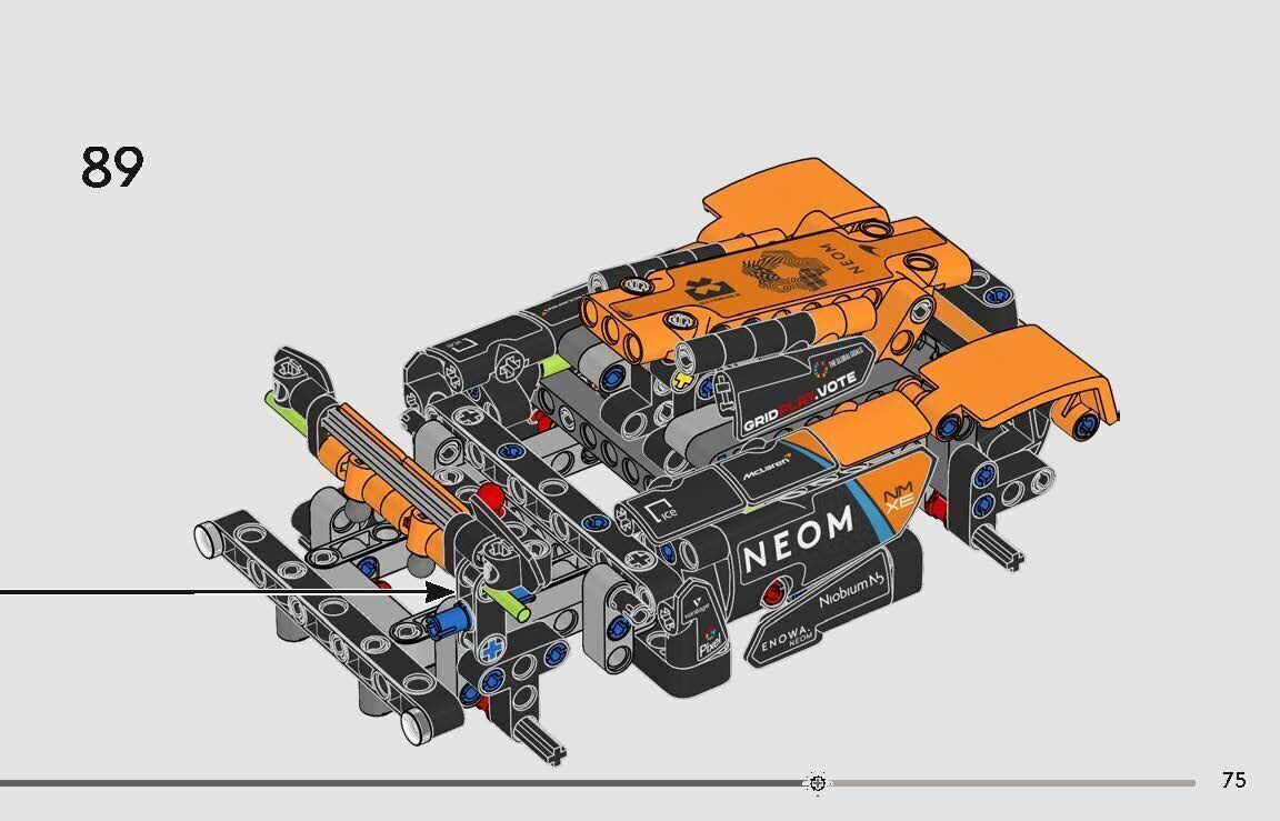 TwindBricks3D - 42166 NEOM McLaren Extreme E Race Car 3D print model_70