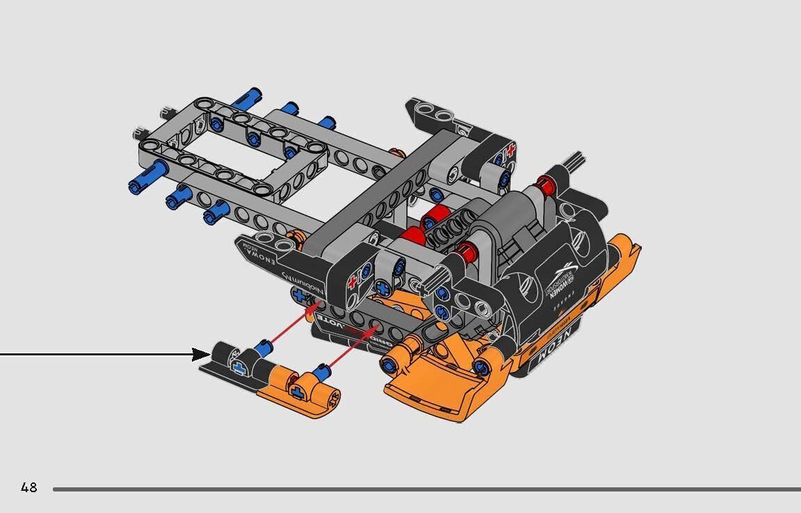 TwindBricks3D - 42166 NEOM McLaren Extreme E Race Car 3D print model_40