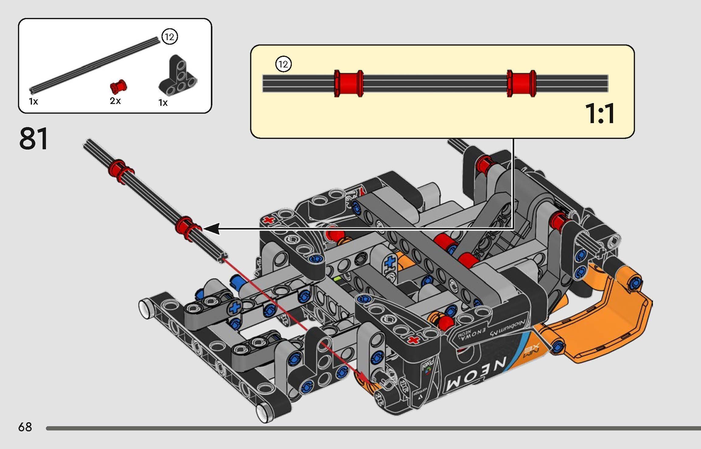 TwindBricks3D - 42166 NEOM McLaren Extreme E Race Car 3D print model_63