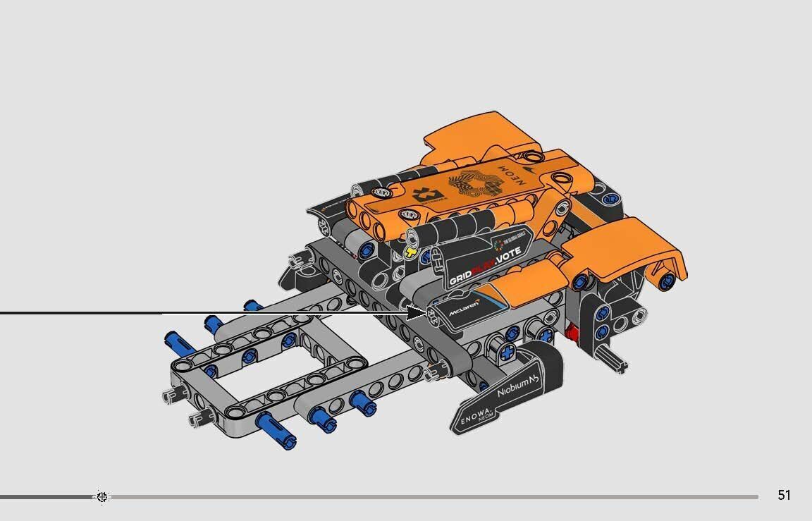 TwindBricks3D - 42166 NEOM McLaren Extreme E Race Car 3D print model_44