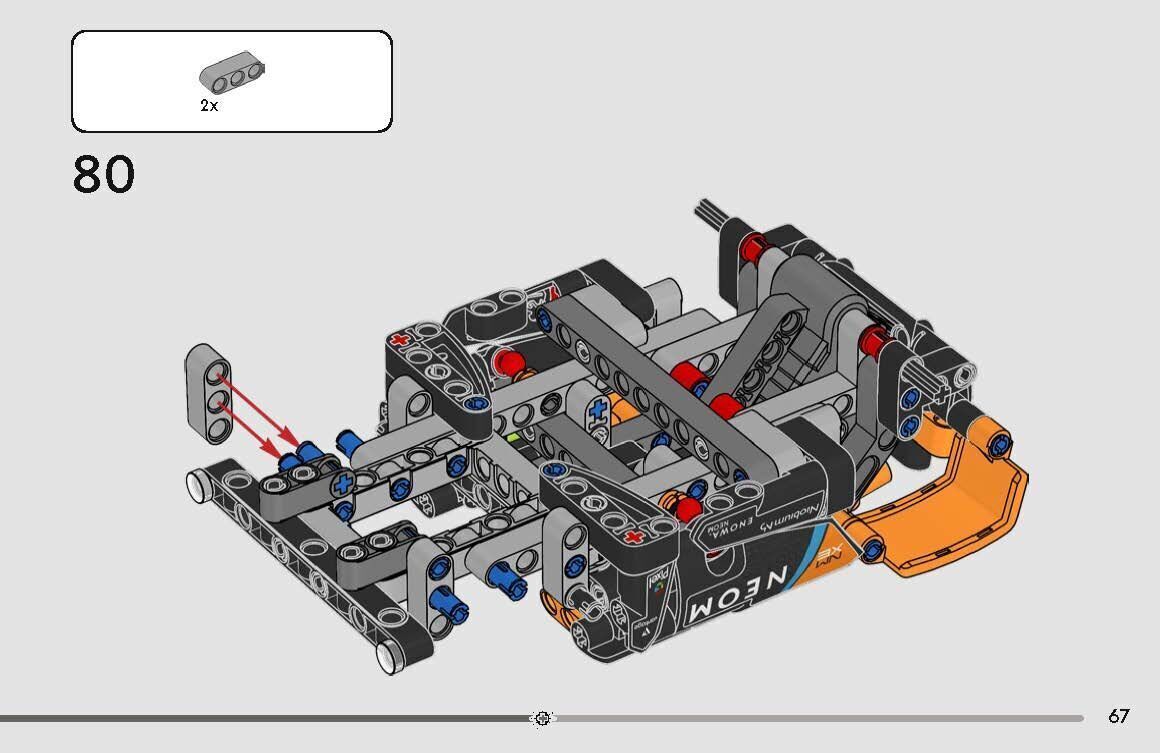 TwindBricks3D - 42166 NEOM McLaren Extreme E Race Car 3D print model_62
