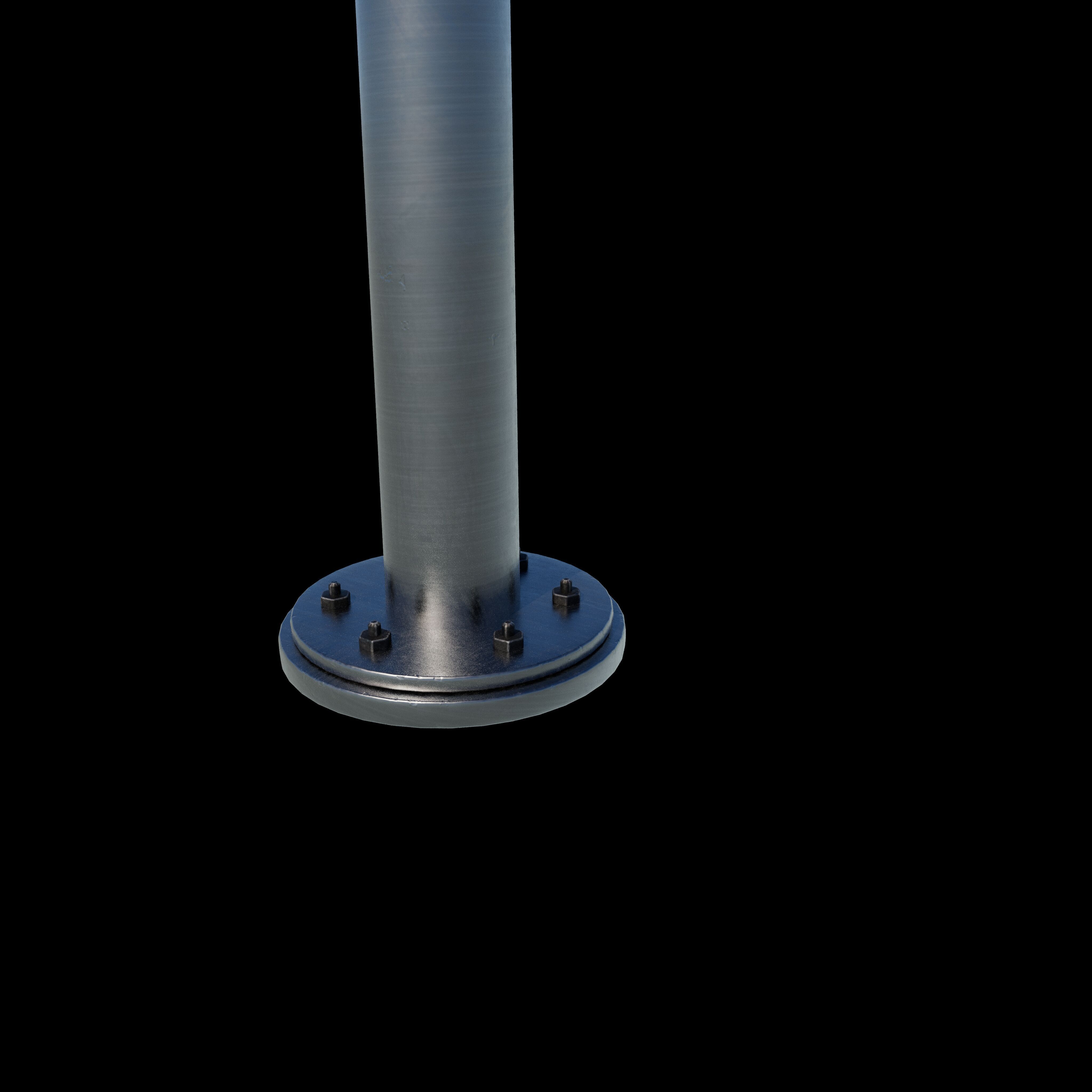 sport field light 3D model_7