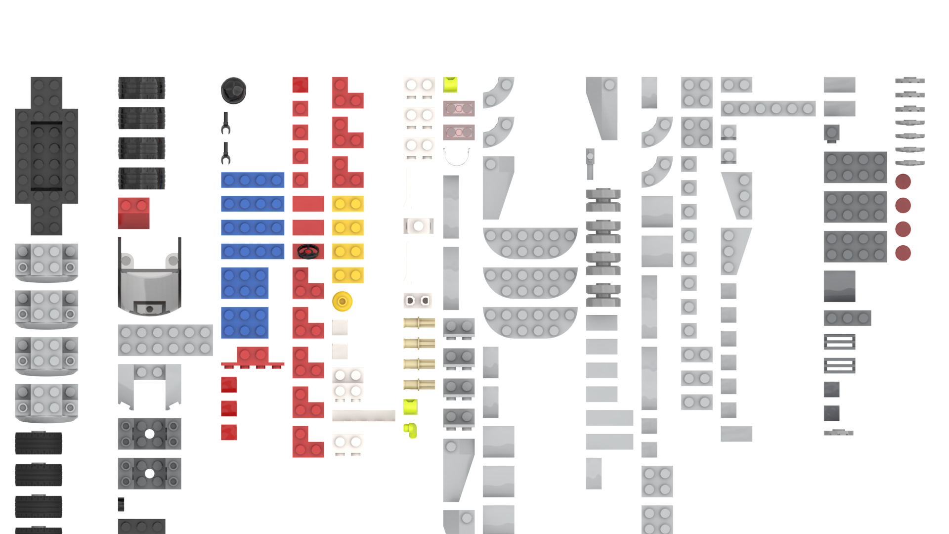 TwindBricks3D - 75910 Porsche 918 Spyder 3D print model_1