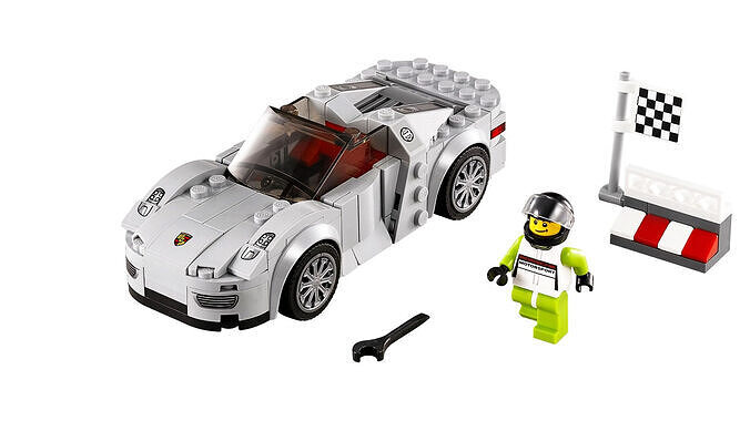 TwindBricks3D - 75910 Porsche 918 Spyder 3D print model