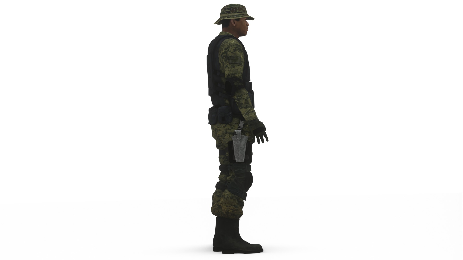  Army Soldiers Collection 4 Rigged Military Characters _7