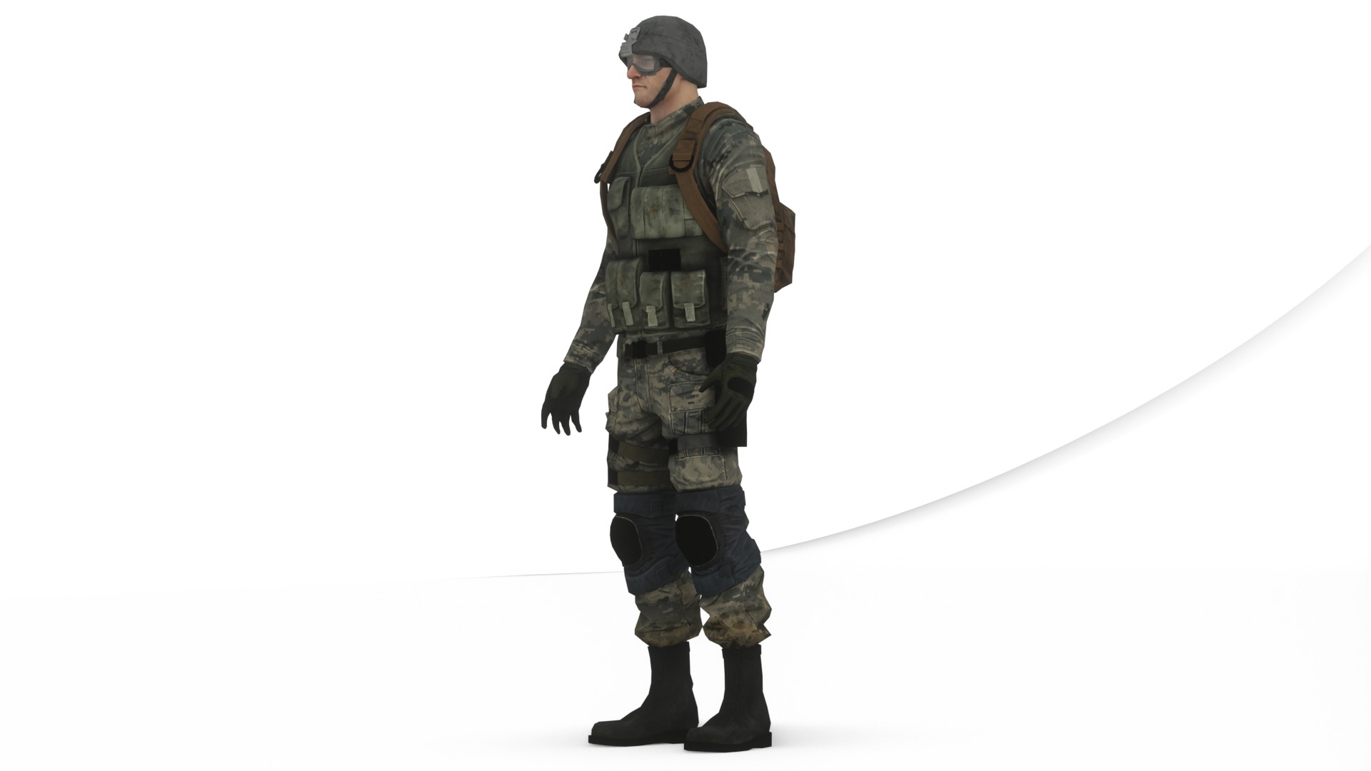  Army Soldiers Collection 4 Rigged Military Characters _39
