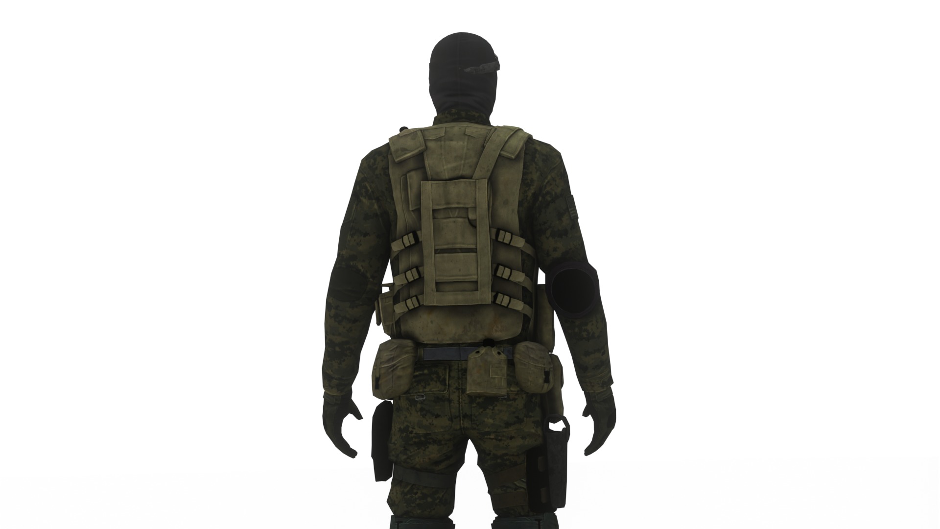  Army Soldiers Collection 4 Rigged Military Characters _23