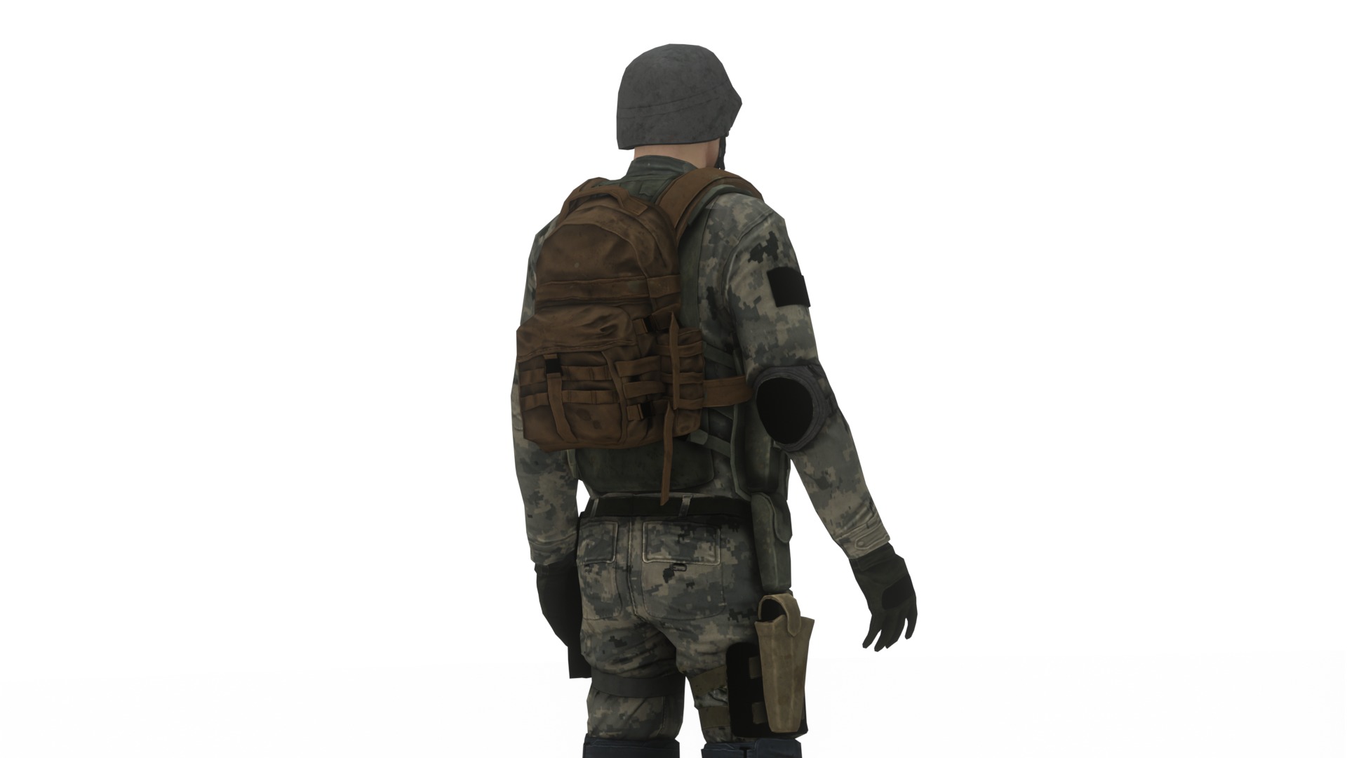  Army Soldiers Collection 4 Rigged Military Characters _48