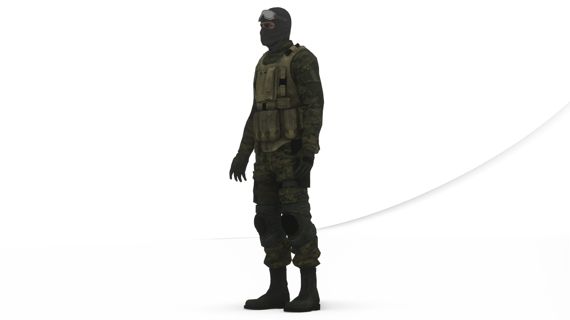  Army Soldiers Collection 4 Rigged Military Characters _15
